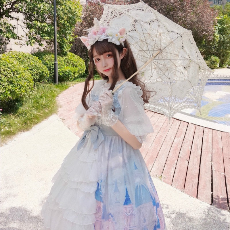 Plus Size♥JSK♥Ready to Ship♥Fairy Girl♥Sweet Lolita Dress