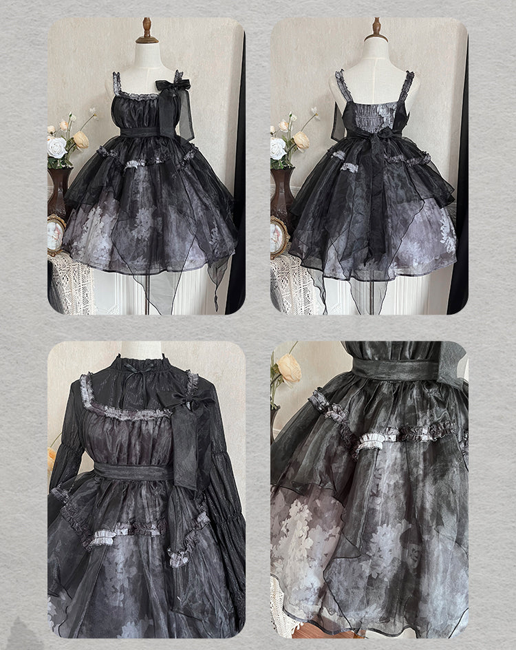 JSK♥Ready to ship♥Dead Leaves♥ Gothic Lolita Dress