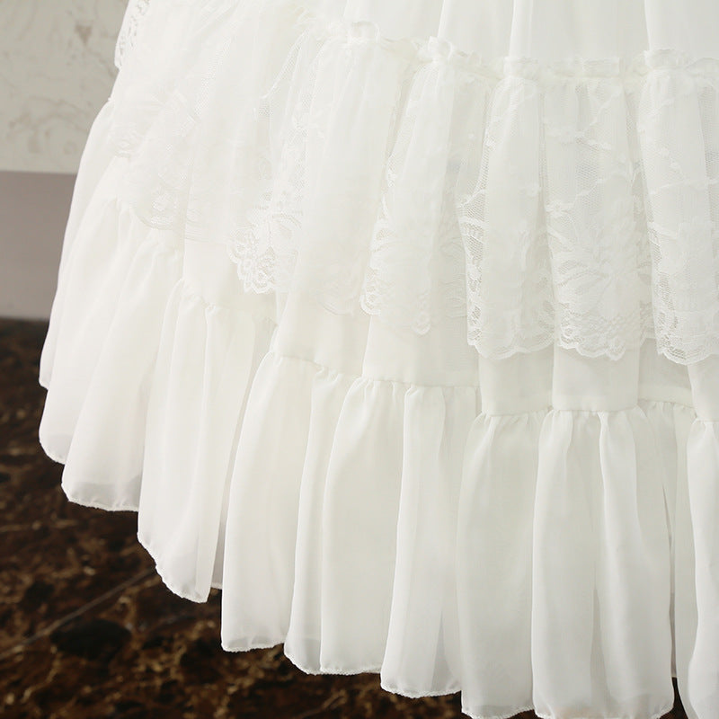 55cm Daily Lolita Dress Petticoat With Fish Bone