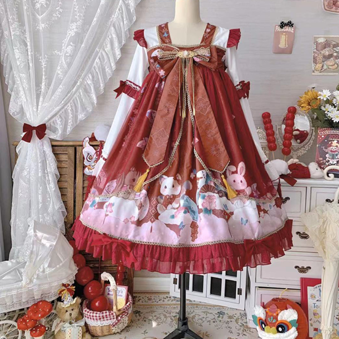 OP Dress♥Ready to Ship♥Beast Party ♥ Sweet Lolita Dress