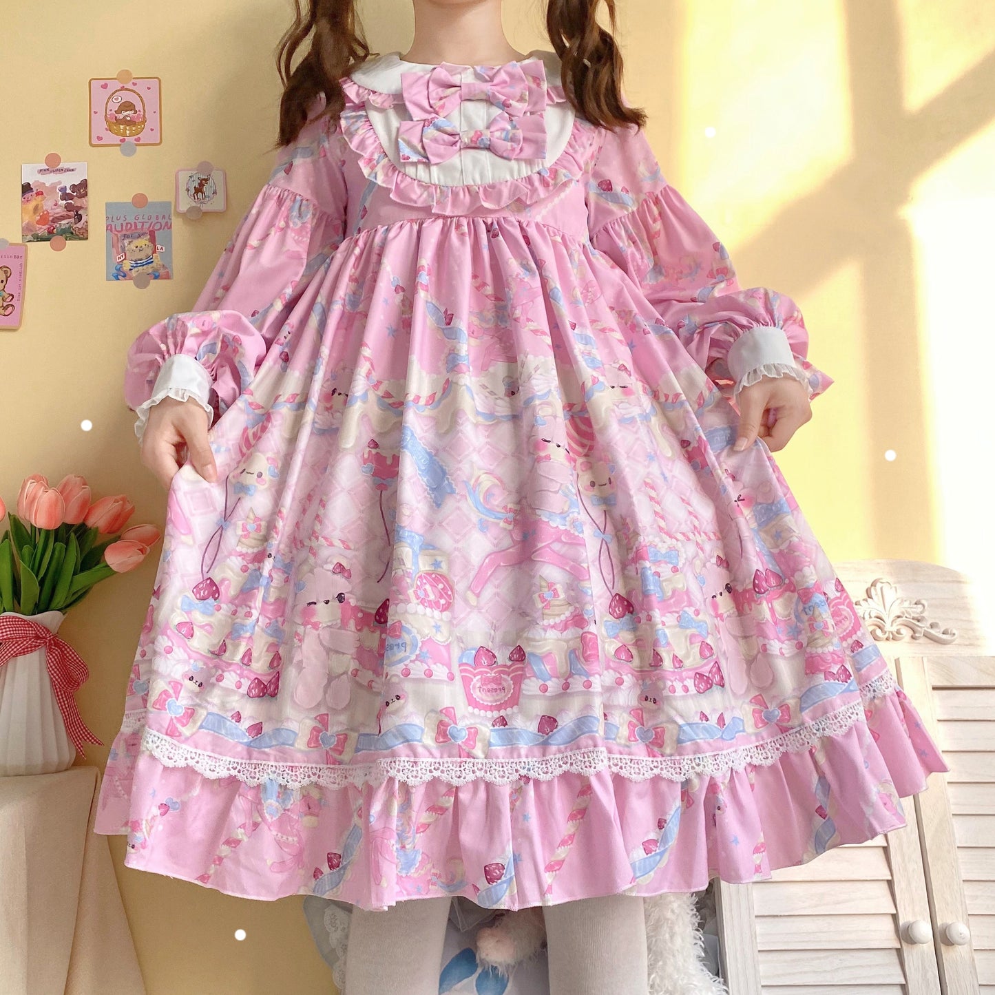 OP Dress♥Ready to Ship♥Dessert's Party♥ Sweet Lolita Dress