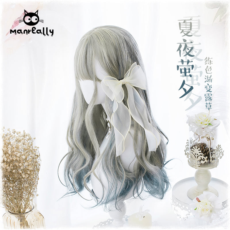 Long Wavy Curly Hair Harajuku Lolita Wig