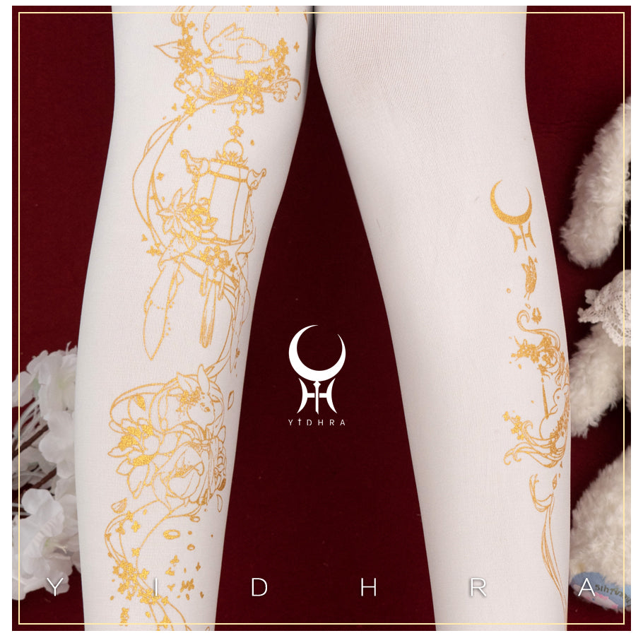 Moon Palace Lolita Tights By Yidhra