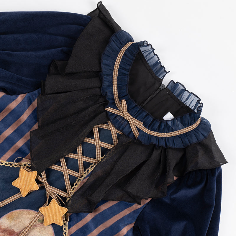 OP Dress♥Ready to Ship♥Little Interstellar Bear♥Sweet Lolita Dress