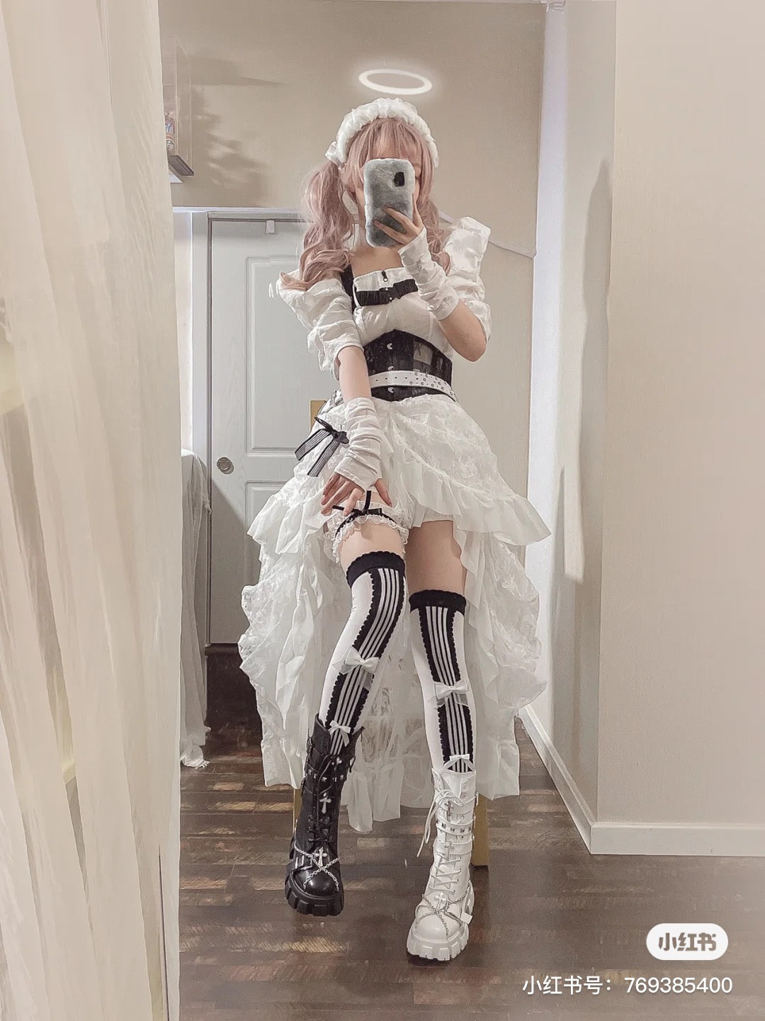 The Song For November Lolita High Stocking By Yidhra
