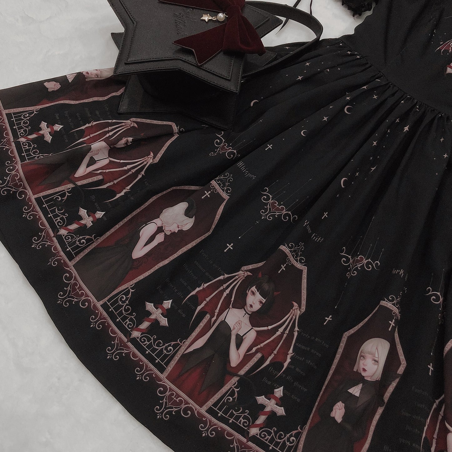 JSK Dress♥Ready to Ship♥Whisper of Night♥Gothic Lolita Dress