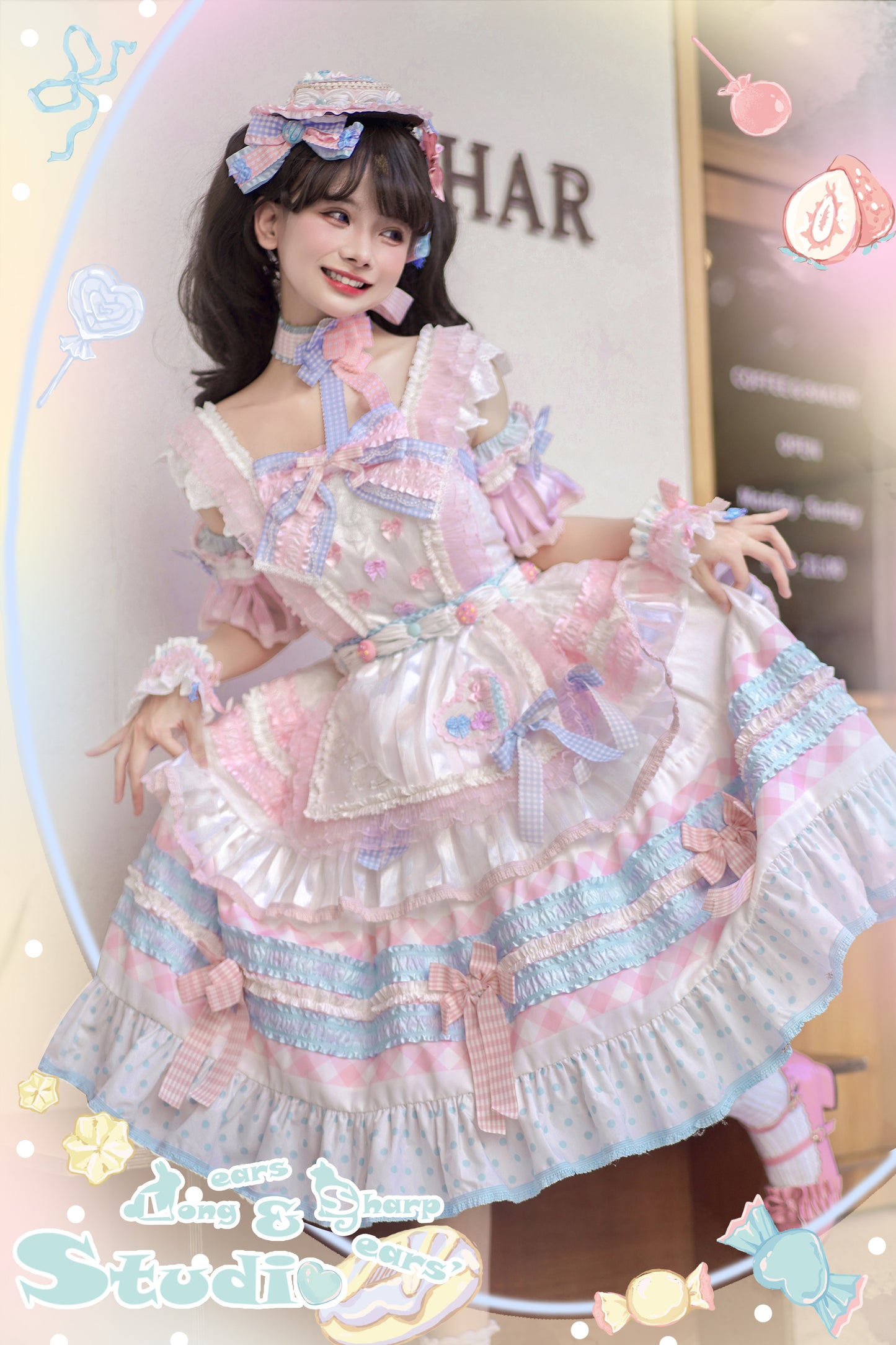 JSK Full Set ♥Pre-order♥Ice Cream Cake ♥Sweet Lolita Dress