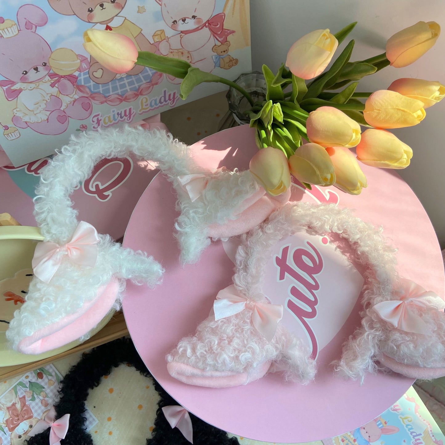 Handmade Sweet Sheep Shape Ears KC