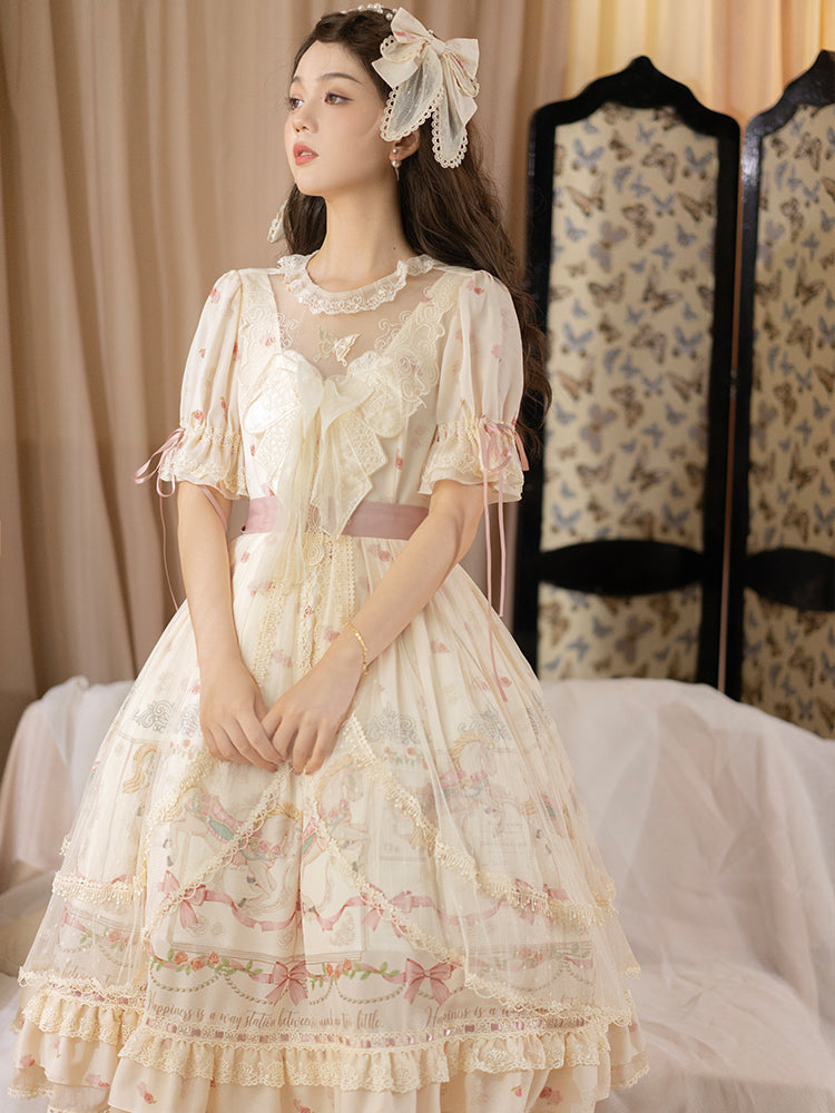 JSK & OP♥Ready to Ship♥Star of Moon♥Sweet Lolita Dress
