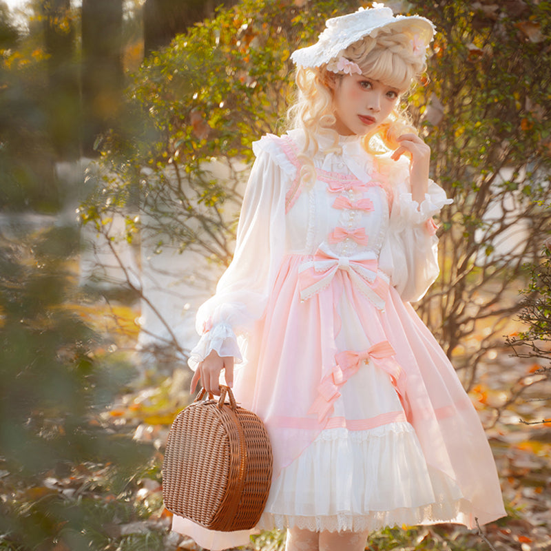 Plus Size♥JSK&Blouse Set♥Ready to Ship♥Fairy Lolita♥Sweet Lolita Dress