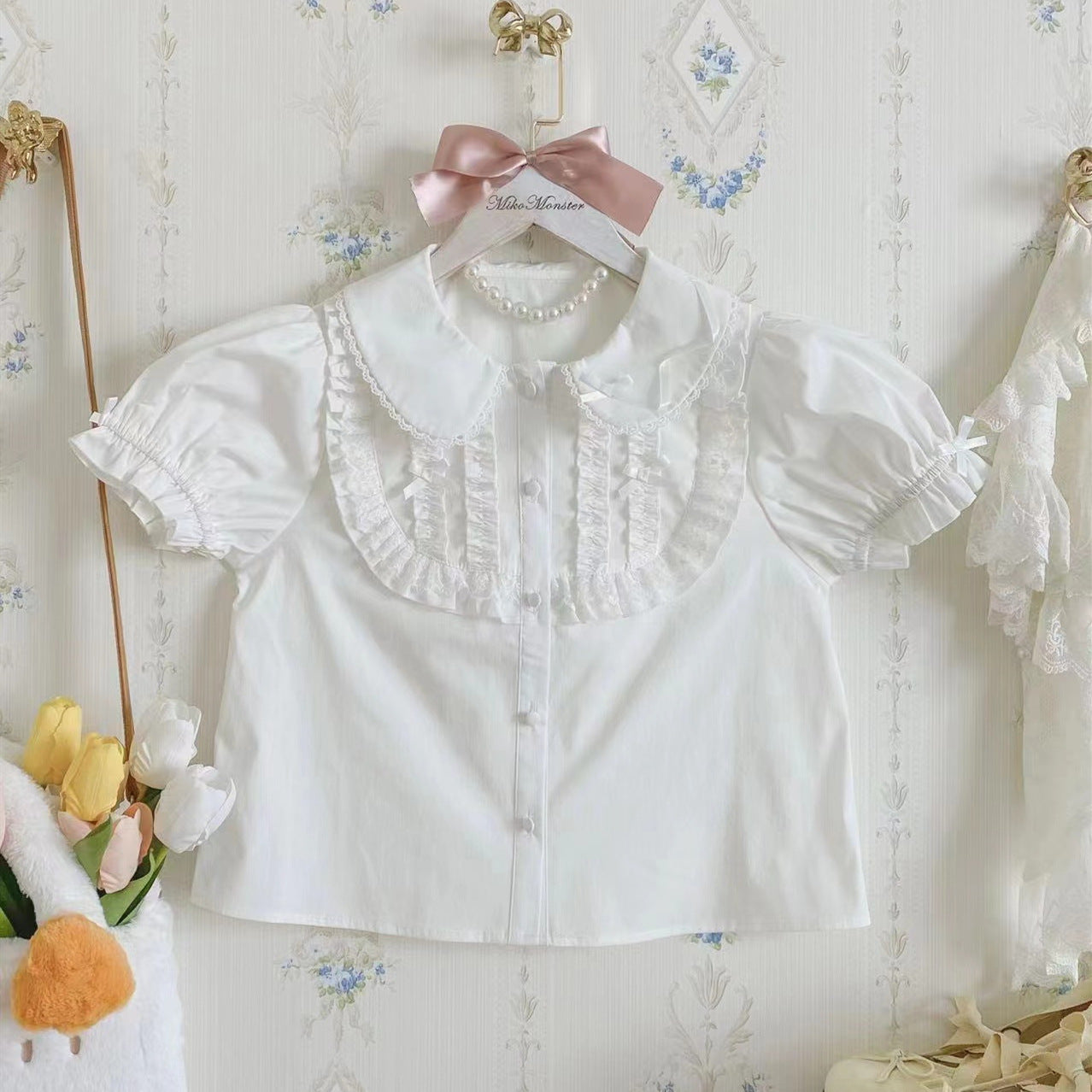OP & Apron Set♥ Ready to Ship ♥Strawberry Mannor♥Sweet Lolita Dress