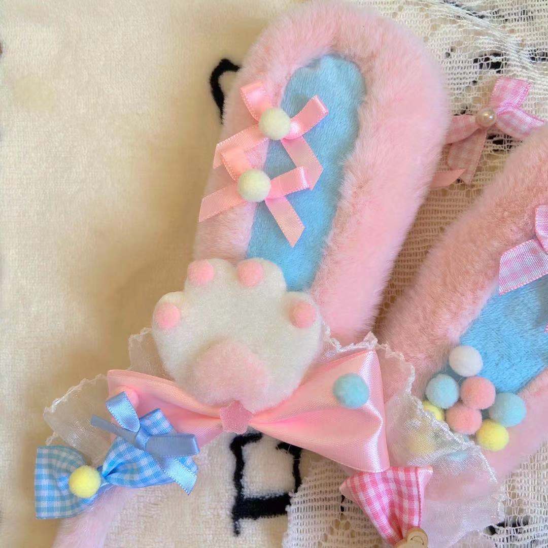 Handmade Sweet Bunny Ears KC