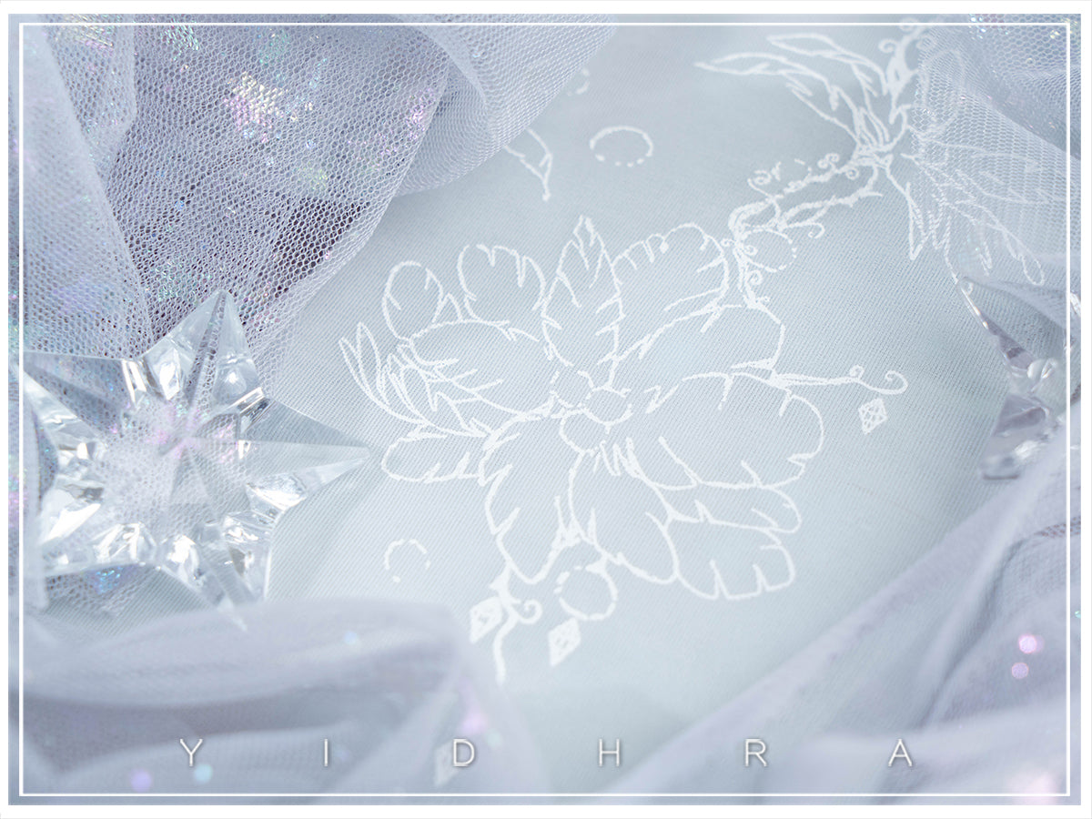 Flower of Feathers Lolita Tights By Yidhra