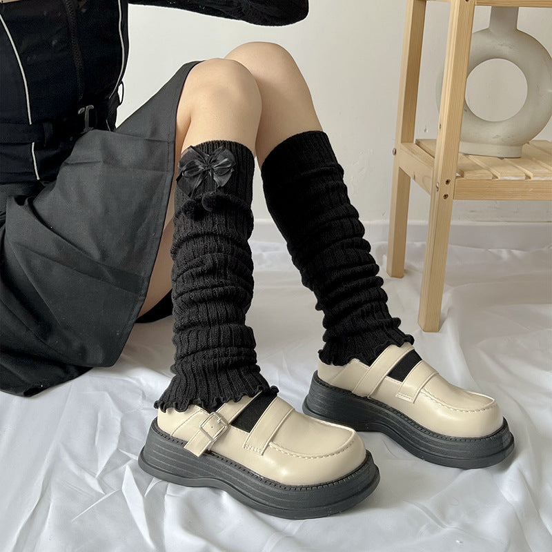 White Lolita Leg Warmers