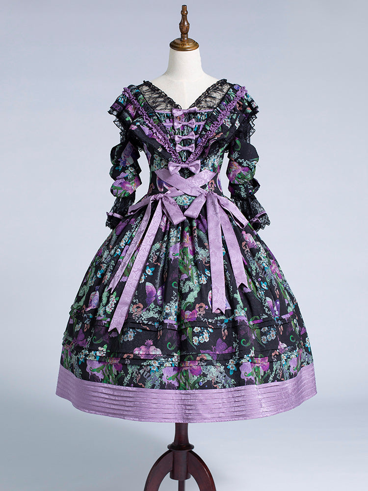 OP Dress♥Ready to Ship♥ Victoria Garden ♥Classical Lolita Dress