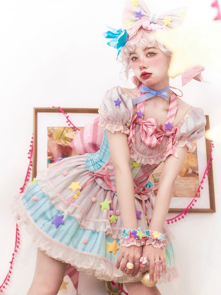 OP Dress Full Set♥Ready to Ship 1 Month♥ Sugar Magic ♥Sweet Lolita Dress