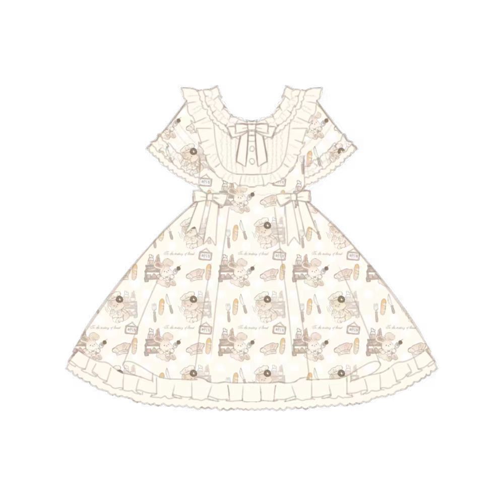 OP Dress♥Ready to Ship♥ Cartoon Dog ♥Sweet Lolita Dress