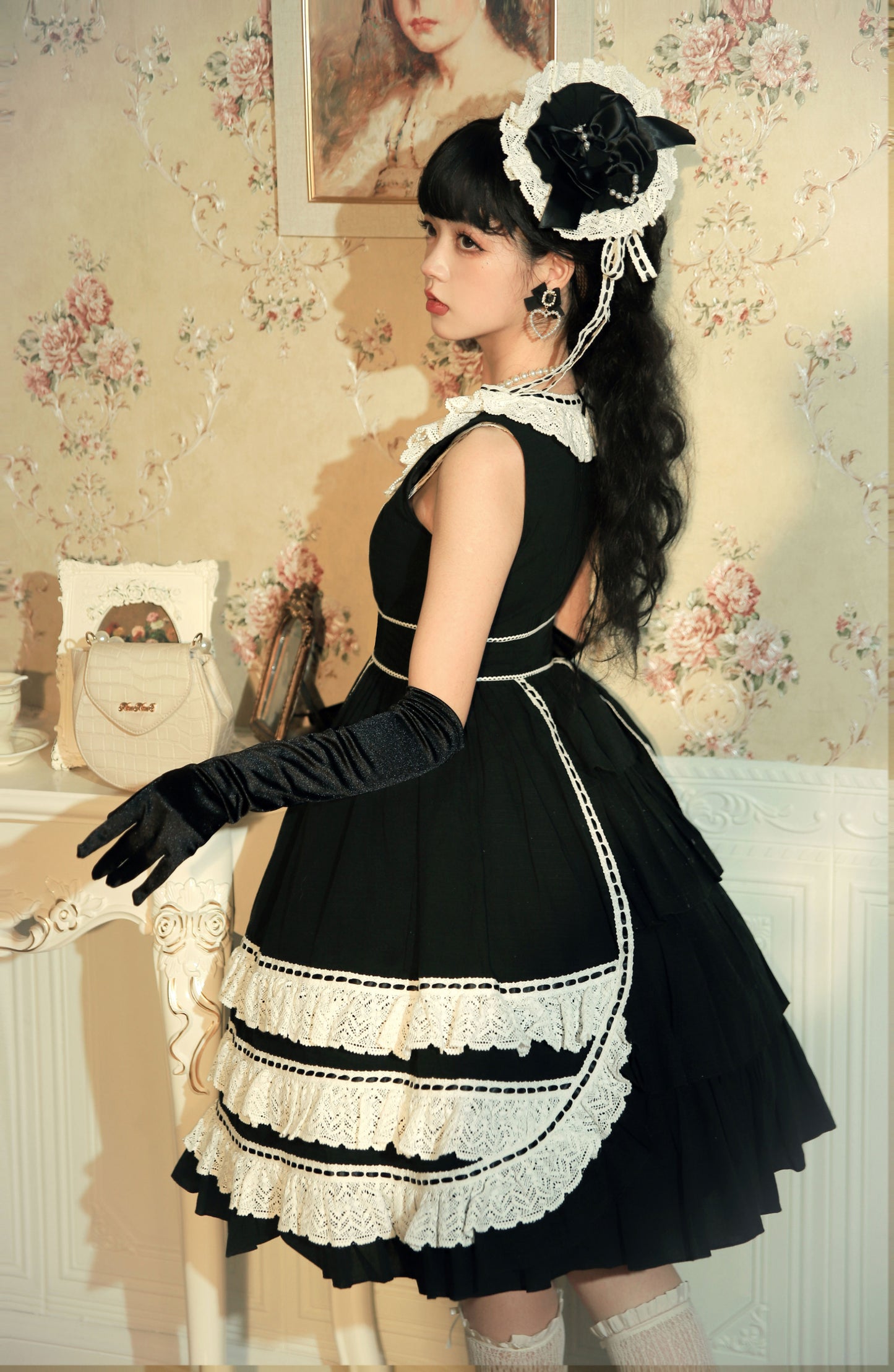JSK♥Ready to Ship♥Heartbeat points♥Sweet Lolita Dress