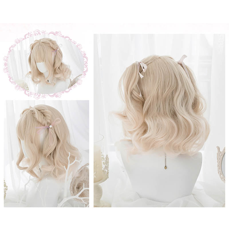 Daily Harajuku Lolita Short Curly Wig