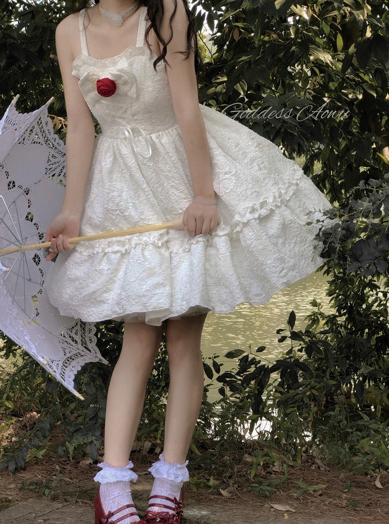JSK Dress♥Ready to Ship♥ Rose ♥ Sweet Lolita Dress