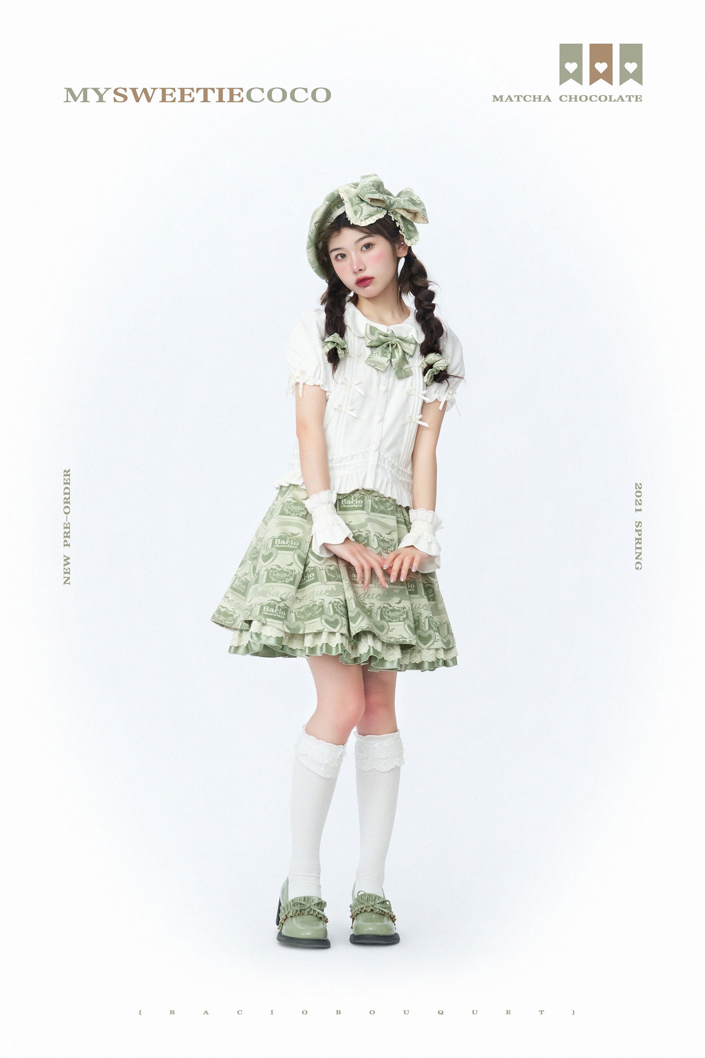 My Sweetie Coco Short Sleeve Blouse by BacioBouquet
