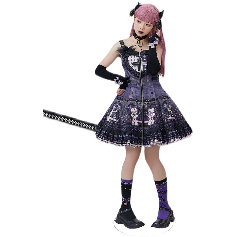 JSK ♥Ready to Ship♥Devil's Heart♥Gothic Lolita Dress