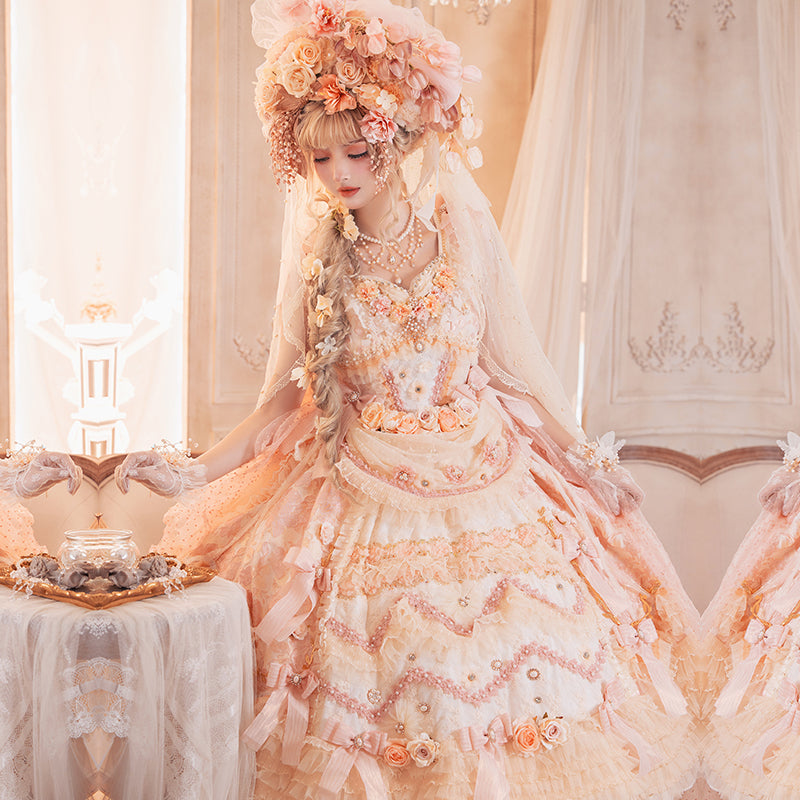JSK ♥Ready to Ship♥Gilt Gemstones♥Hime Lolita Dress