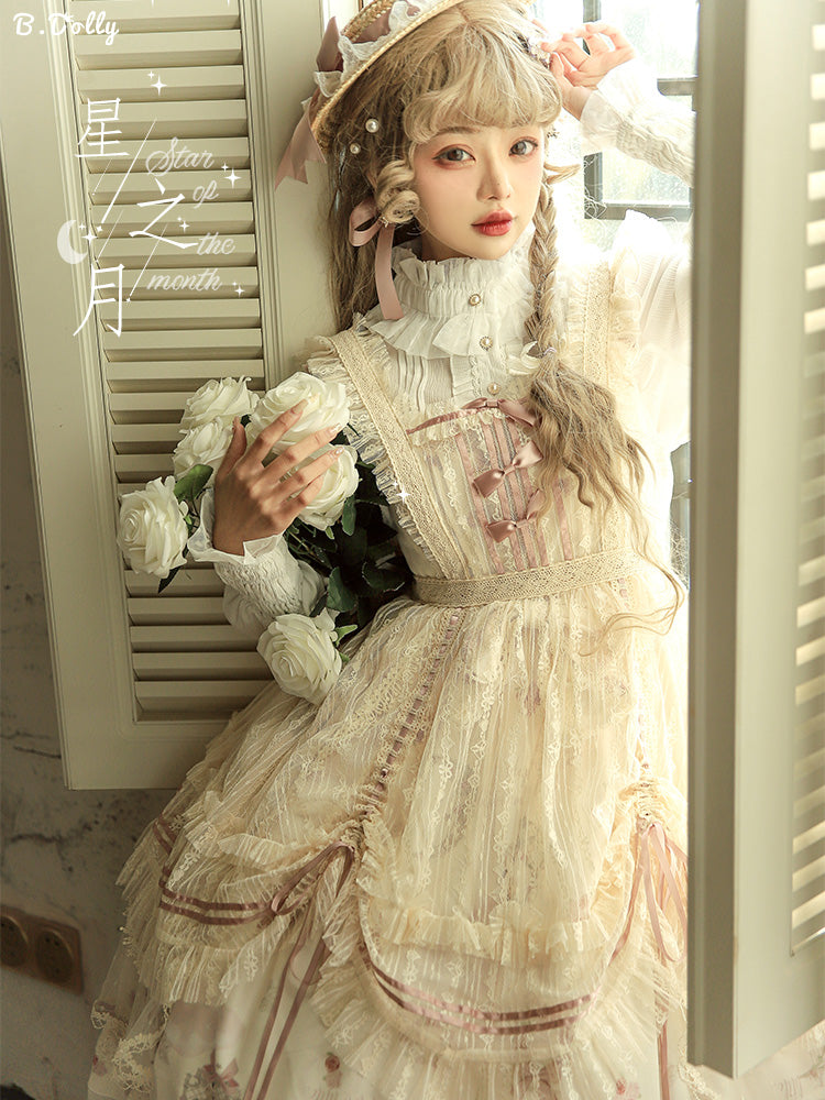 JSK & OP♥Ready to Ship♥Star of Moon♥Sweet Lolita Dress