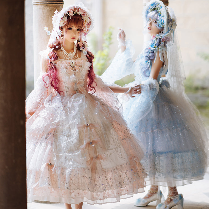 JSK Full Set ♥Ready to Ship♥Sakura Girls ♥Sweet Lolita Dress