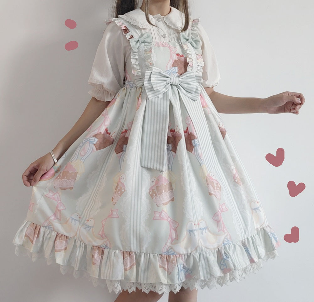 JSK♥ Ready to Ship ♥Gugu Dissert♥Sweet Lolita Dress