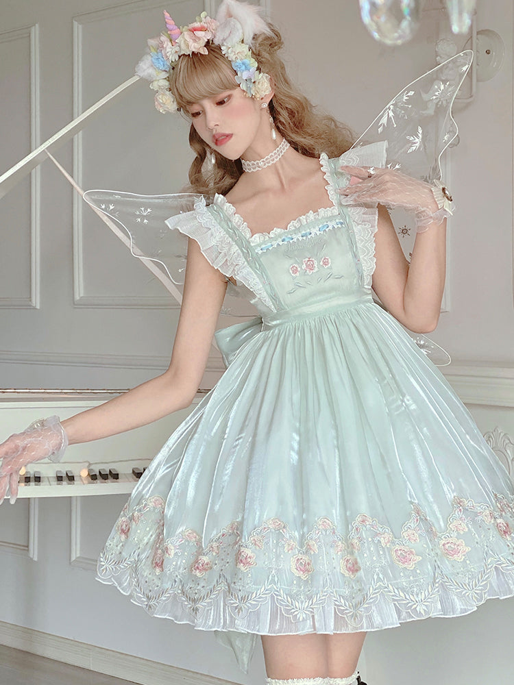 JSK♥Ready to Ship♥Flower Encounter♥Sweet Lolita Dress