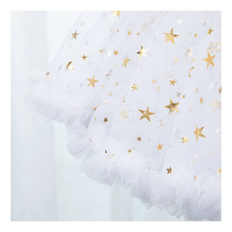 Gold Printing Daily 60cm Length Cloud Petticoat