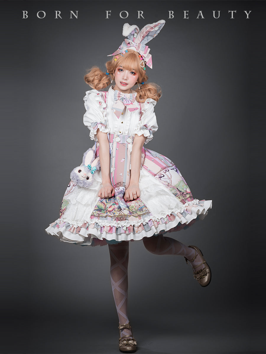 OP Set♥Ready to Ship♥Alice♥Sweet Lolita Dress
