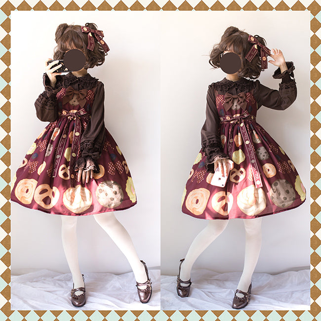 JSK ♥Ready to Ship♥Sweet Cookies♥Kawaii Lolita Dress