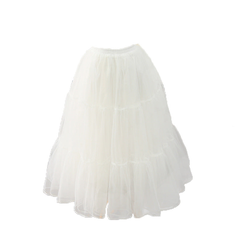 Daily Fluffy 80cm Length A line Shape Petticoat
