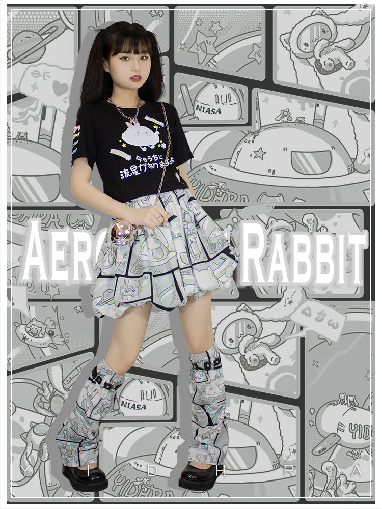 Aerospace Rabbit Socks By Yidhra