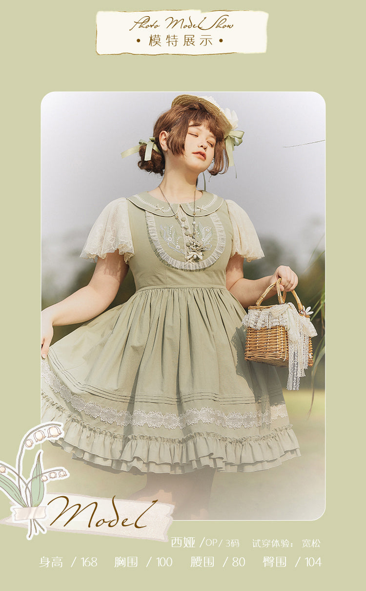 OP Dress♥Ready to Ship♥ Lily of the Valley ♥Sweet Lolita Dress