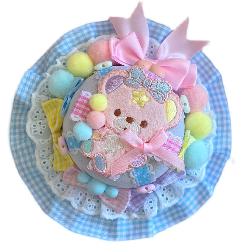 Handmade Sweet Bear Top Hat