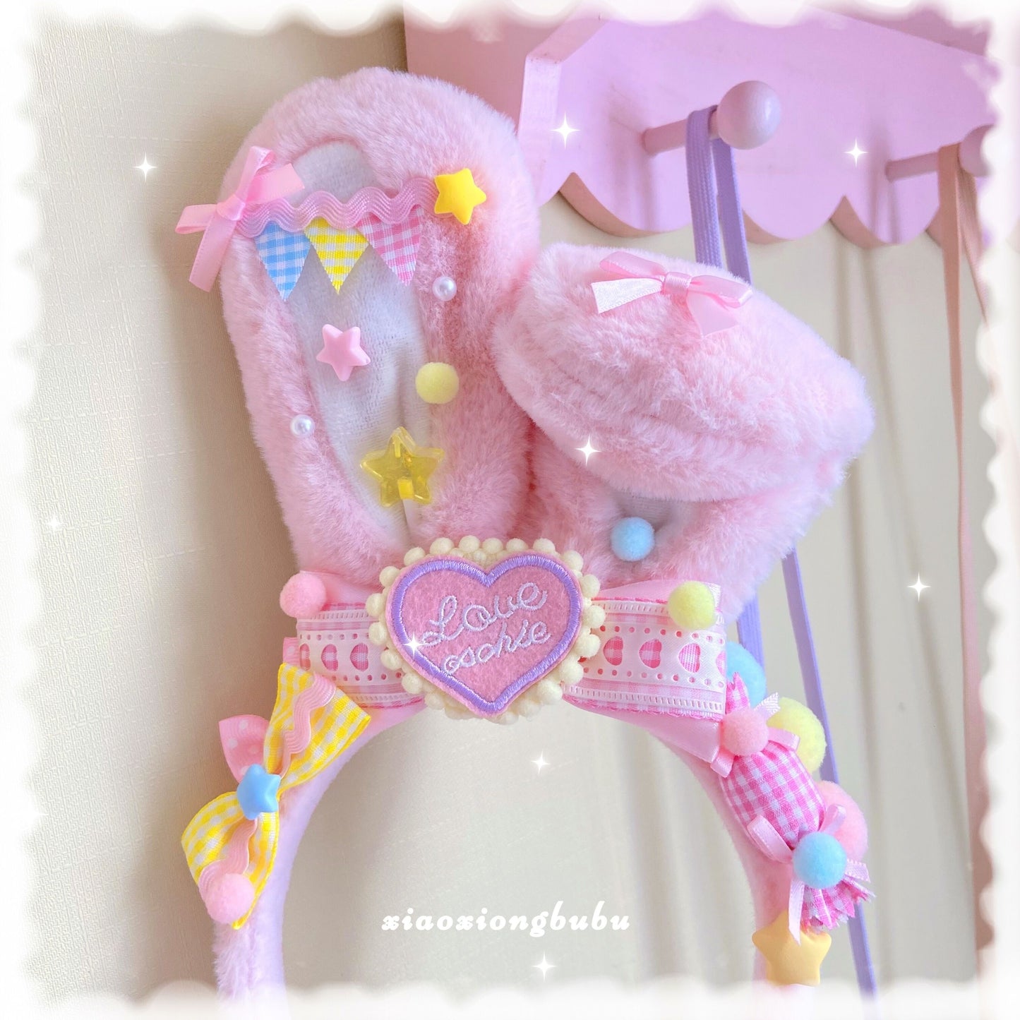 Handmade Sweet Bunny Ears KC