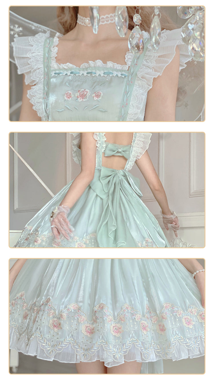 JSK♥Ready to Ship♥Flower Encounter♥Sweet Lolita Dress