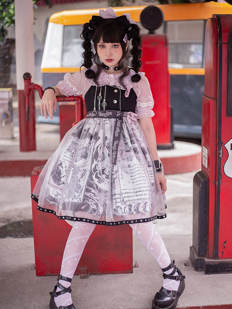 JSK♥ Ready to Ship♥Tengu Eclipse ♥ Lolita dress