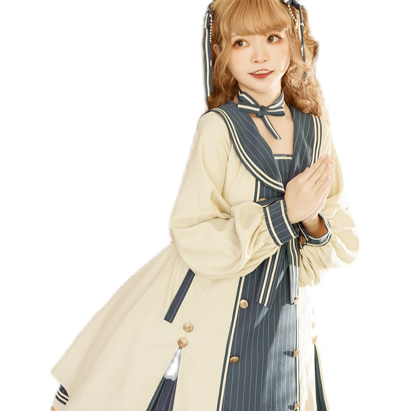 Plus Size♥OP♥Ready to Ship♥Sweet Lolita Long-sleeved Dress