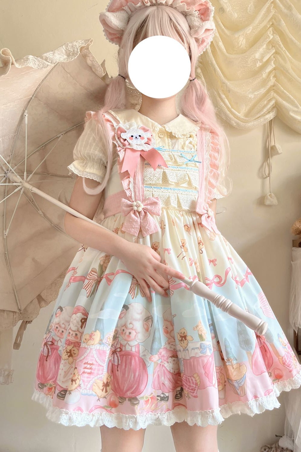 JSK ♥Ready to Ship♥ Sheep Waltz ♥Sweet Lolita Dress