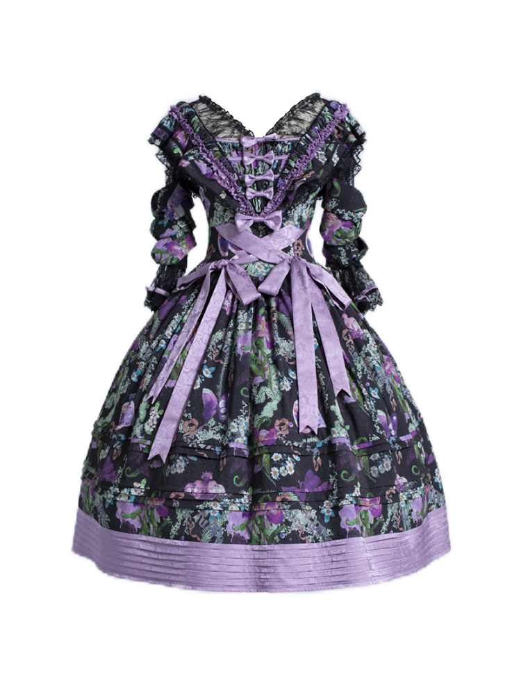 OP Dress♥Ready to Ship♥ Victoria Garden ♥Classical Lolita Dress