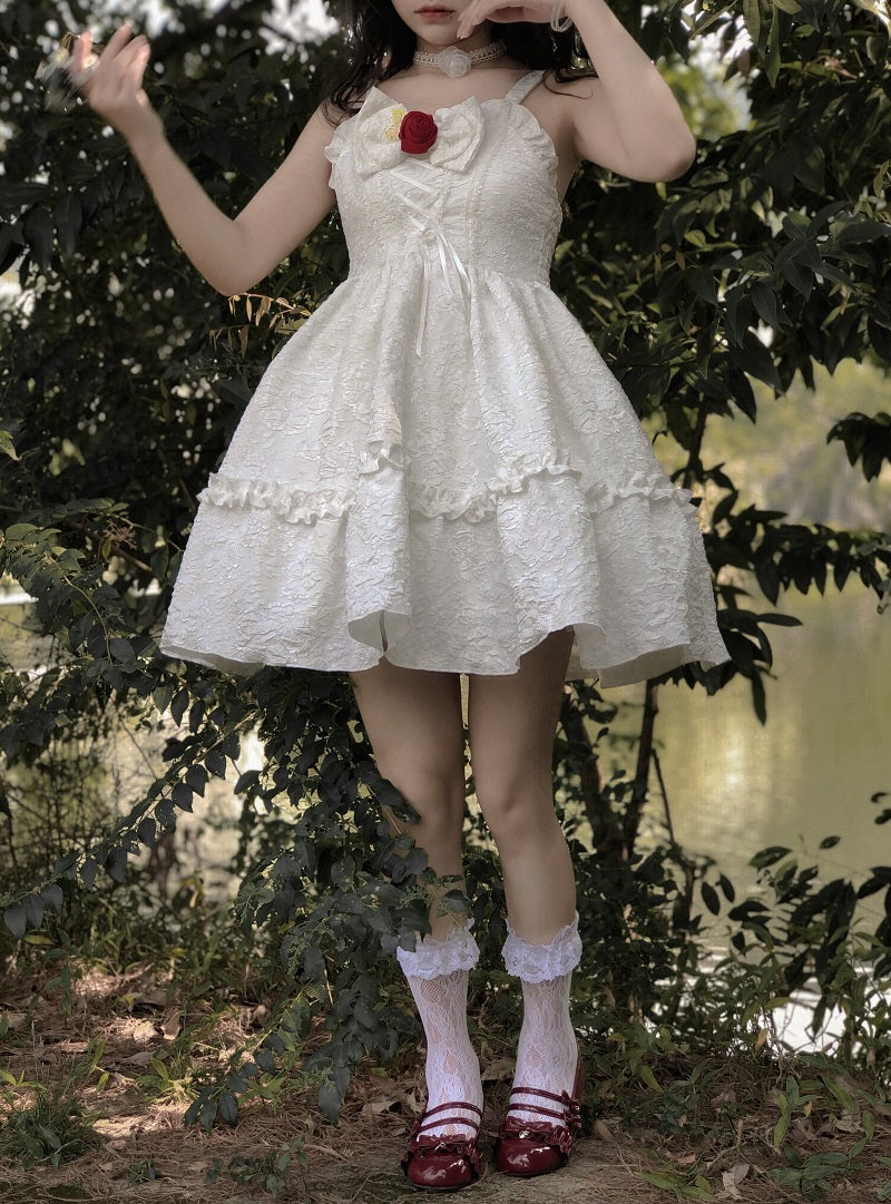 JSK Dress♥Ready to Ship♥ Rose ♥ Sweet Lolita Dress