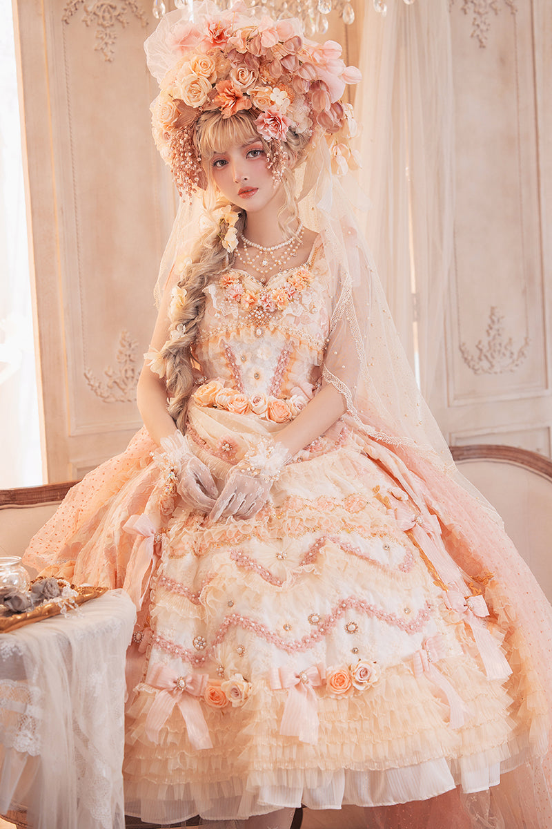 JSK ♥Ready to Ship♥Gilt Gemstones♥Hime Lolita Dress