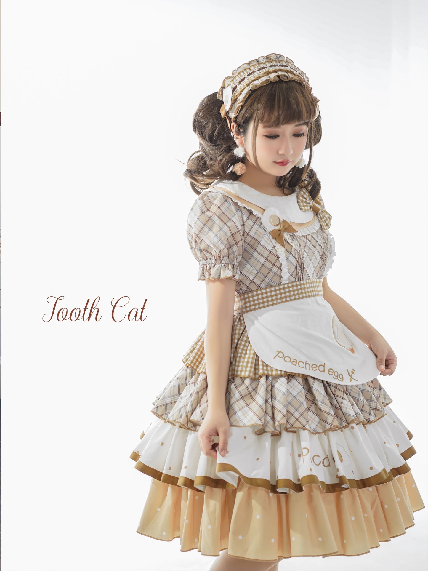 OP♥Ready to Ship♥Poached Egg♥Sweet Lolita Dress
