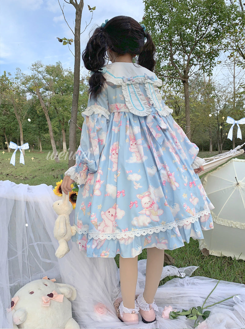 OP Dress♥Ready to Ship♥Cute Rabbit♥ Sweet Lolita Dress