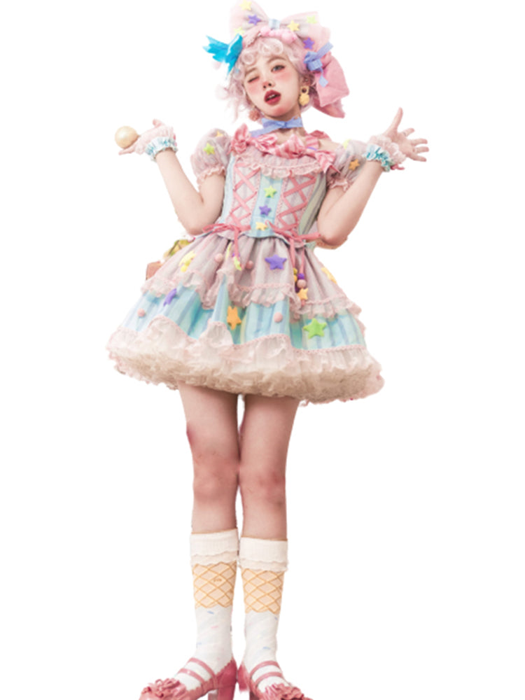 OP Dress Full Set♥Ready to Ship 1 Month♥ Sugar Magic ♥Sweet Lolita Dress