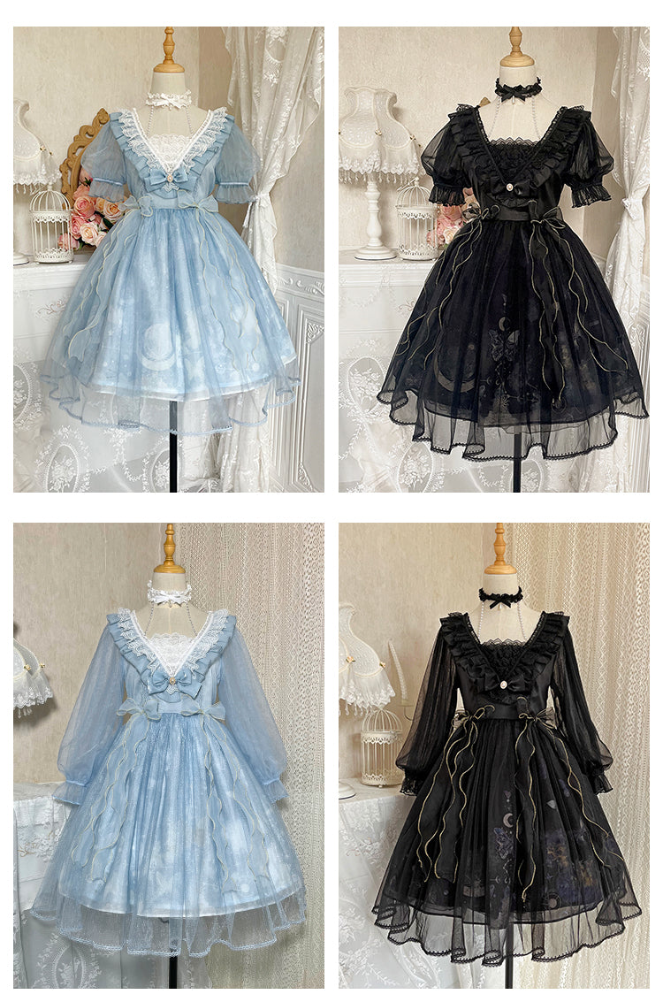 OP♥Ready to Ship♥Planet Butterfly♥Sweet Lolita Dress